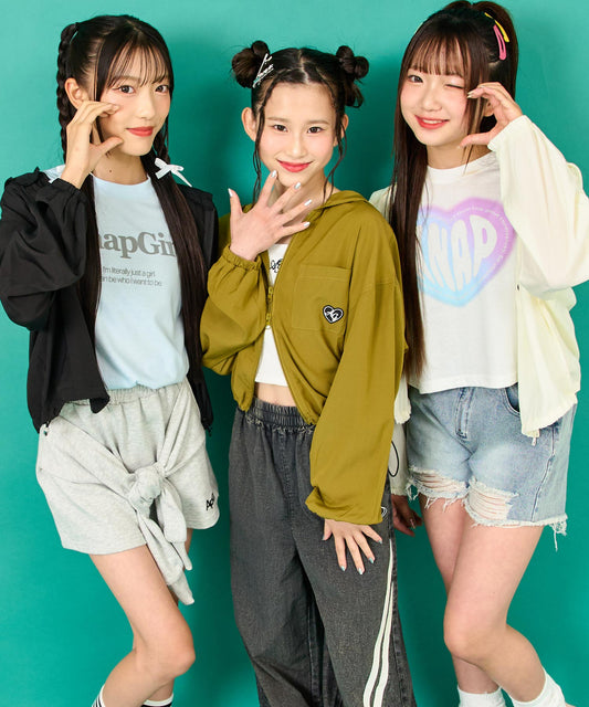 UV カット 加工付 フード付 ライト ブルゾン 914-7653