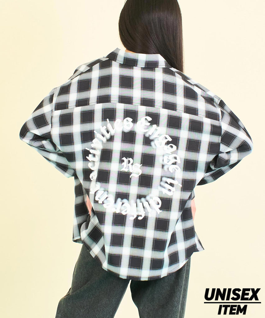 ANAPR+S オーバー チェック シャツ (キッズお揃い)【ユニセックス