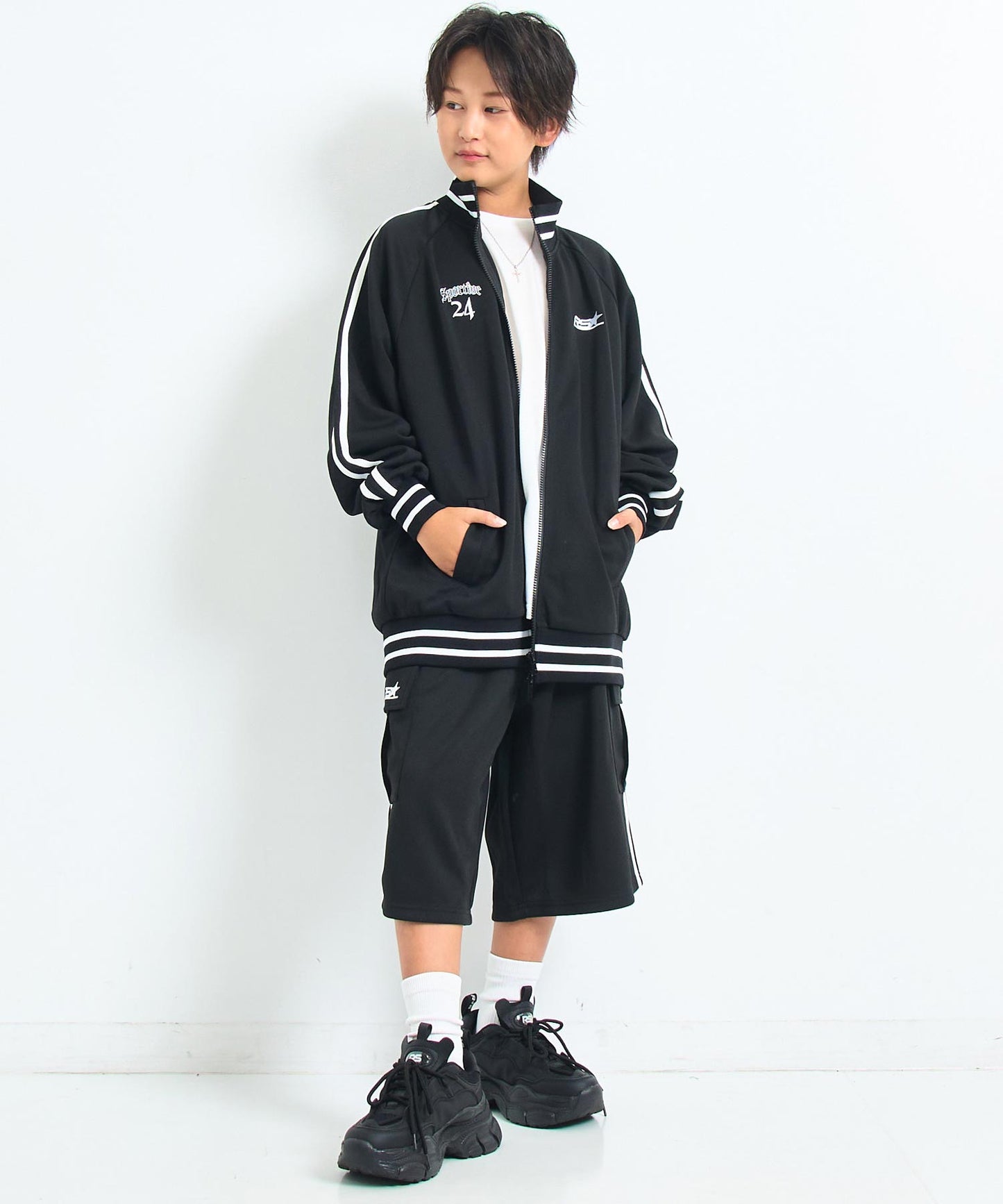 ブラック/151cm(Sサイズ着用)