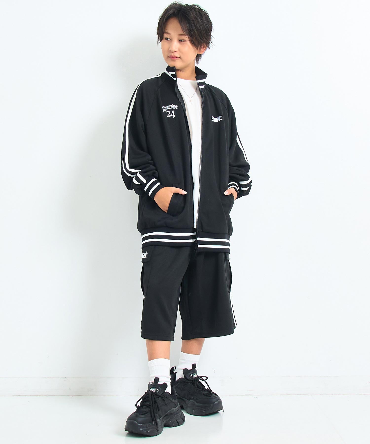 ブラック/151cm(Sサイズ着用)