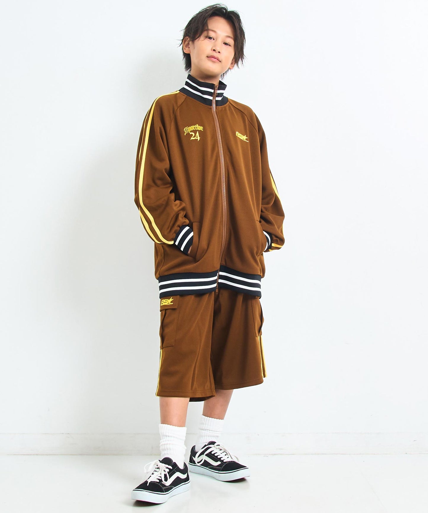 ブラウン/151cm(Sサイズ着用)