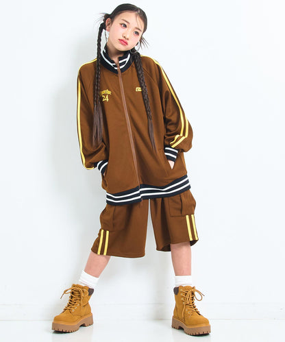 ブラウン/143cm(XSサイズ着用)