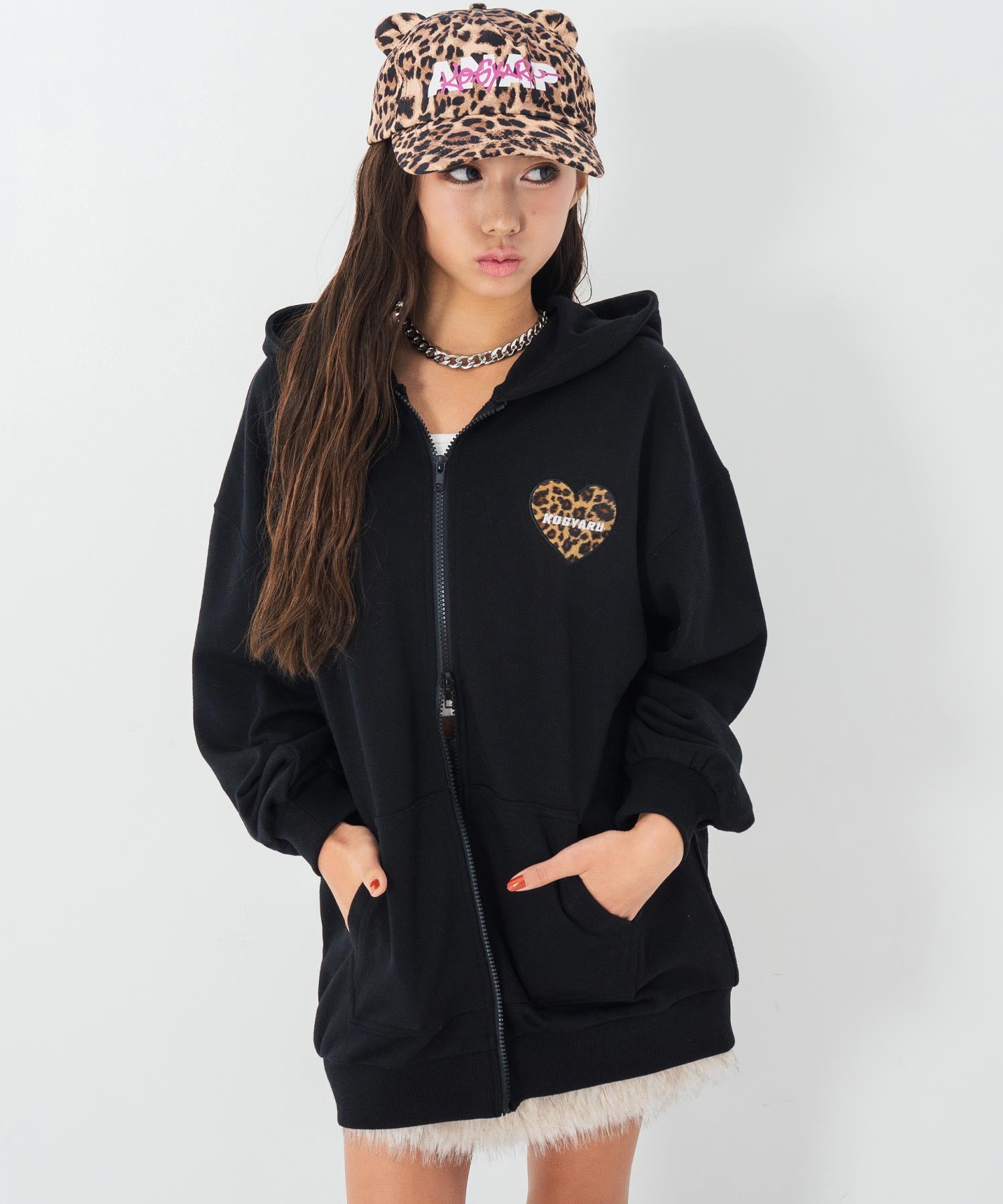 ブラック/152cm(Sサイズ着用)