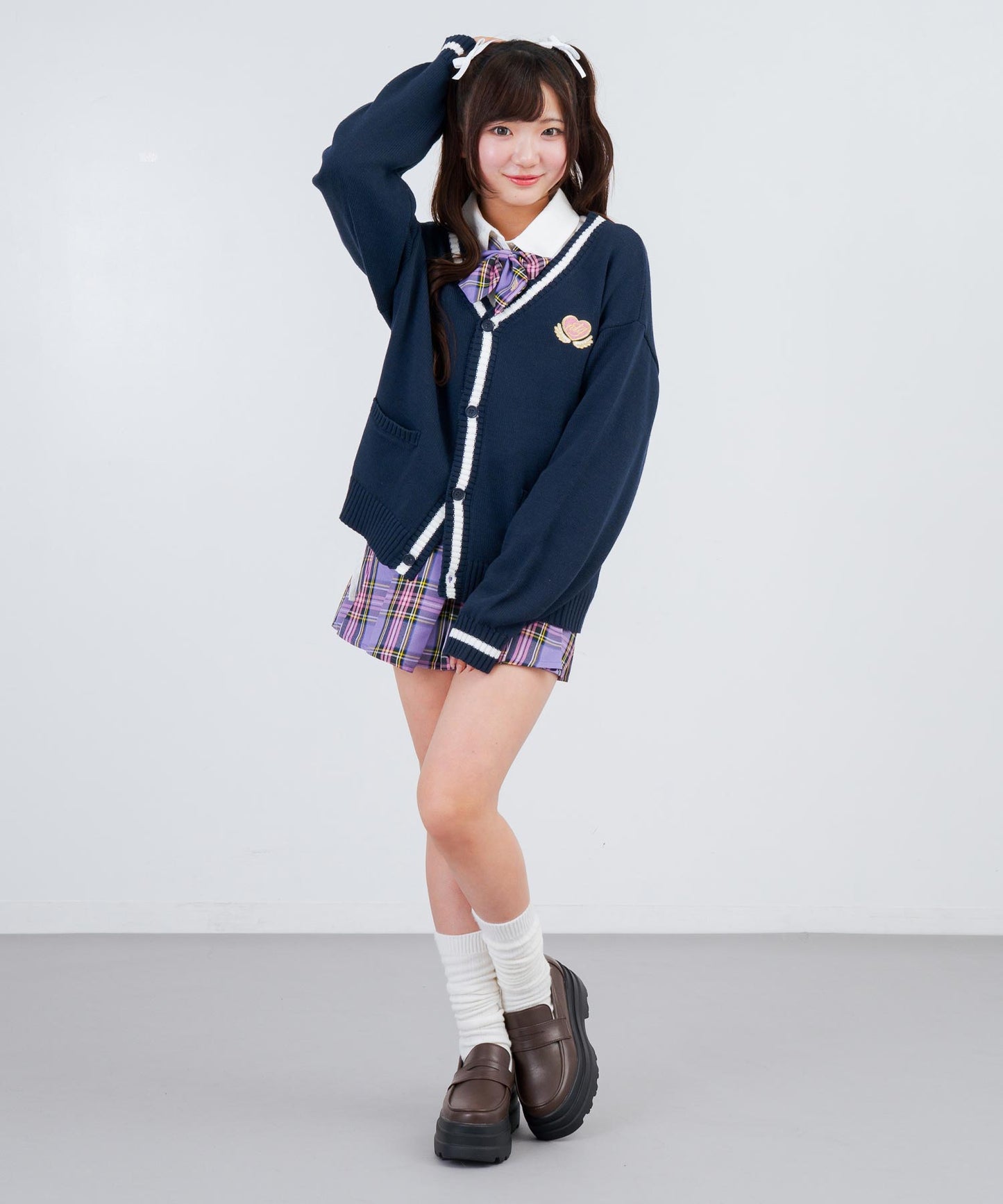 ネイビー/149cm(Sサイズ着用)