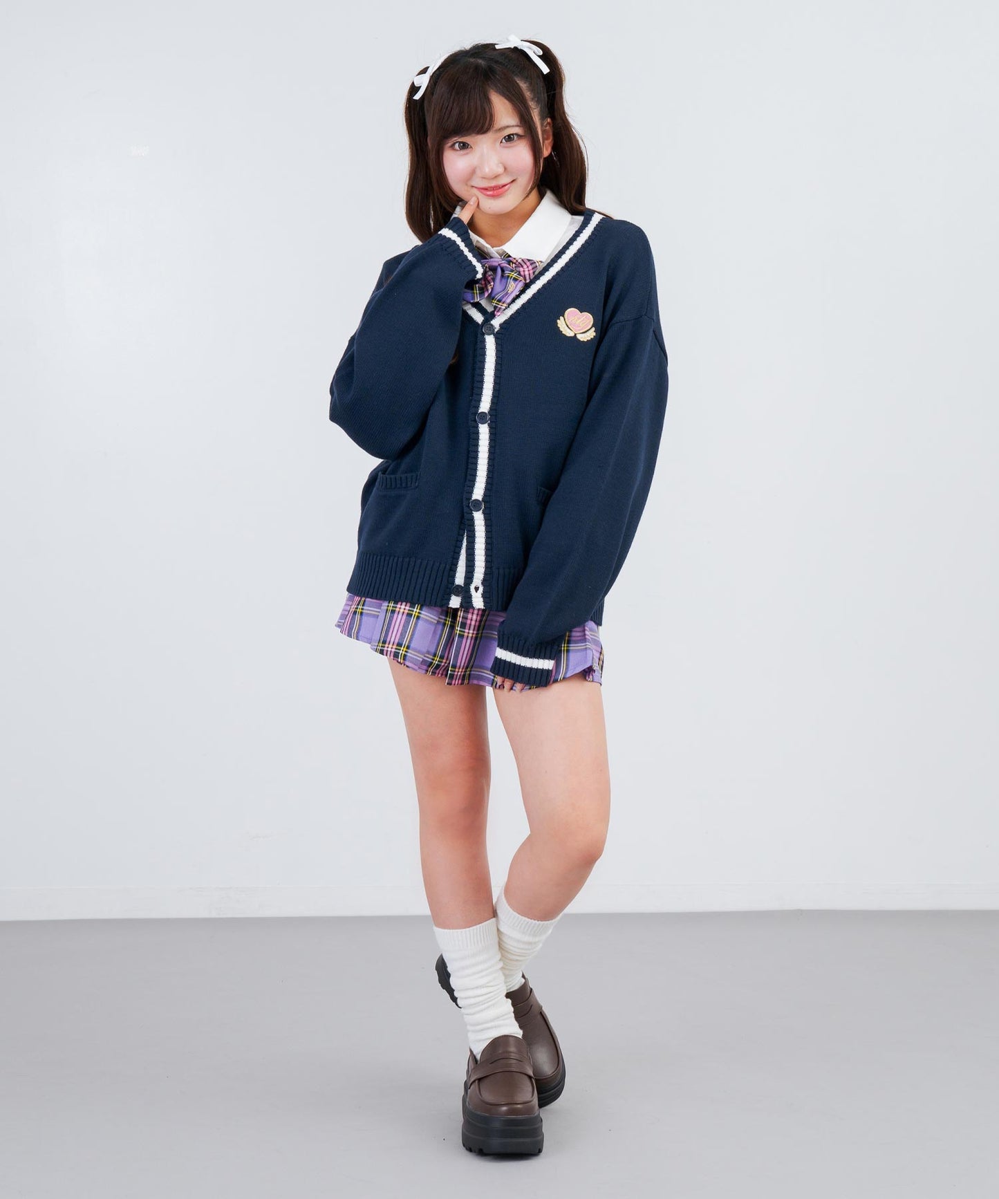 ネイビー/149cm(Sサイズ着用)