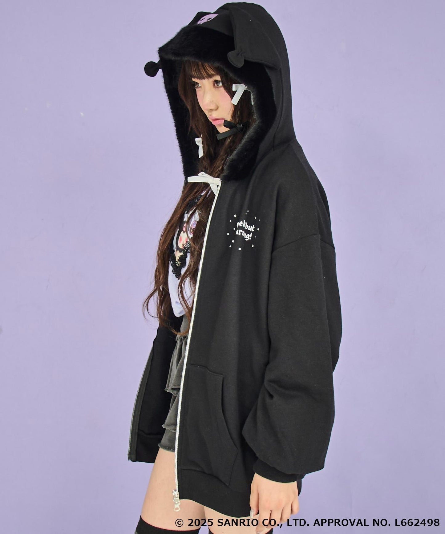 ブラック149cm(Sサイズ着用)