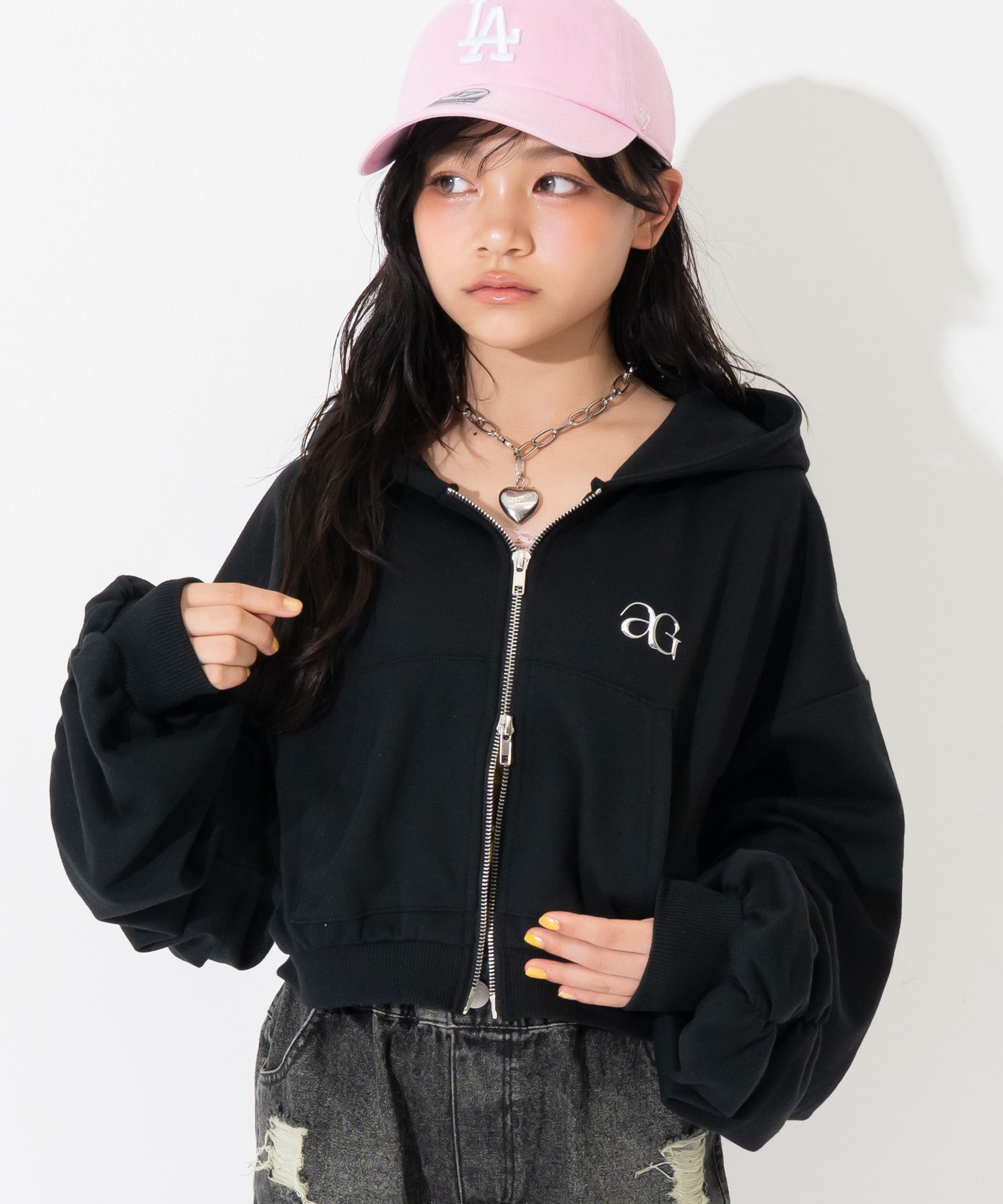 【希少】SiM Mサイズ　ジップアップパーカー　10周年 NMTXU】rhinestone design zip parka – PRESSING WEB SHOP