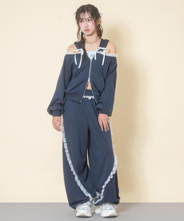 ネイビー(Mサイズ着用/身長：約156cm)