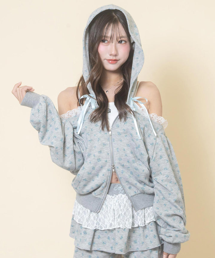 ライトグレー(Mサイズ着用/身長：約156cm)