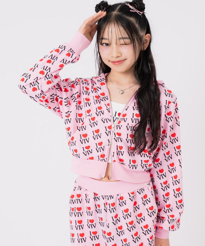 ライトピンク(150サイズ着用/身長：約150cm)