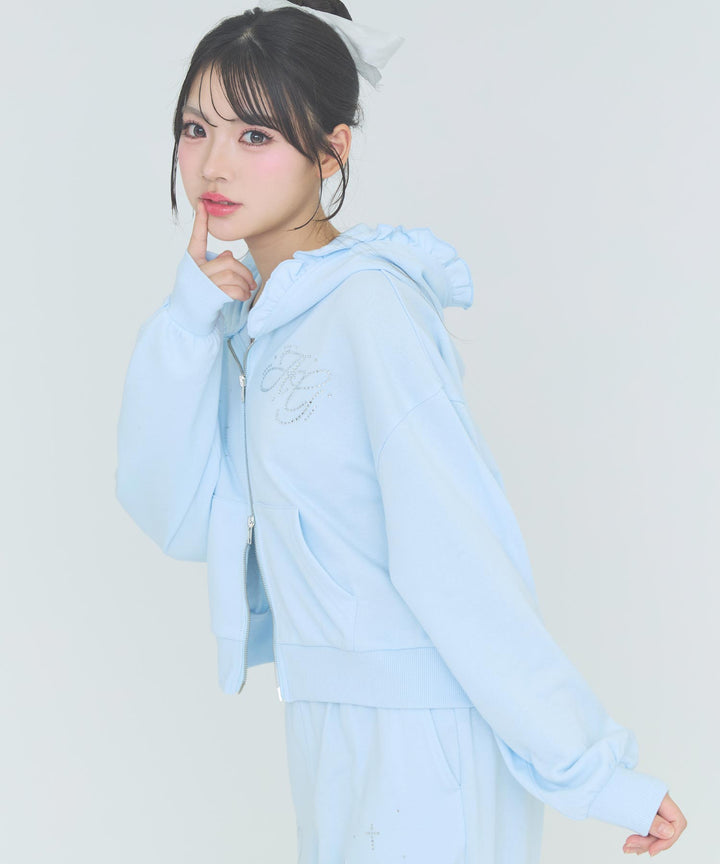 サックス(Mサイズ着用/身長：約162cm)