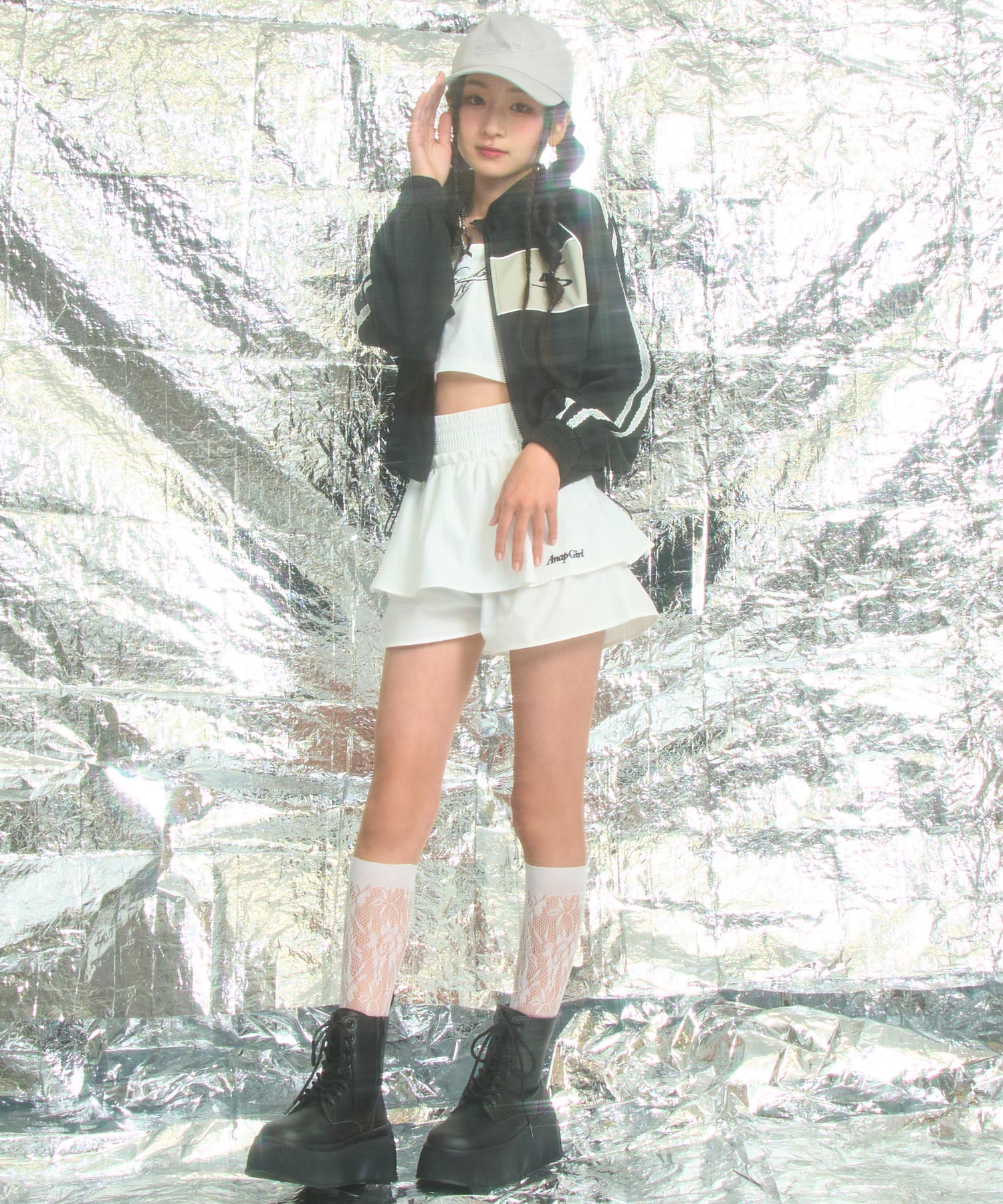 ブラック/150cm(Sサイズ着用)