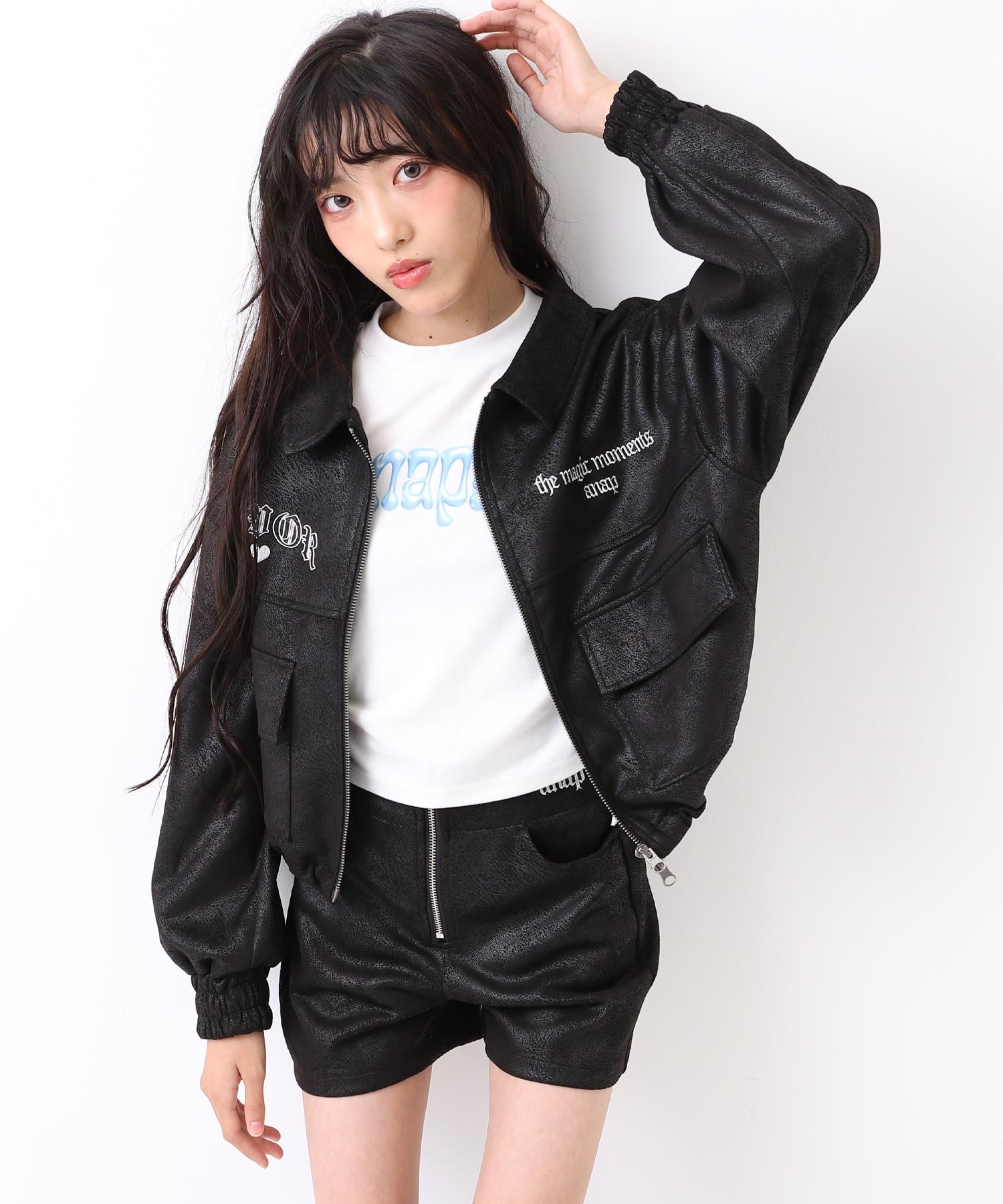 ブラック/152cm(Sサイズ着用)