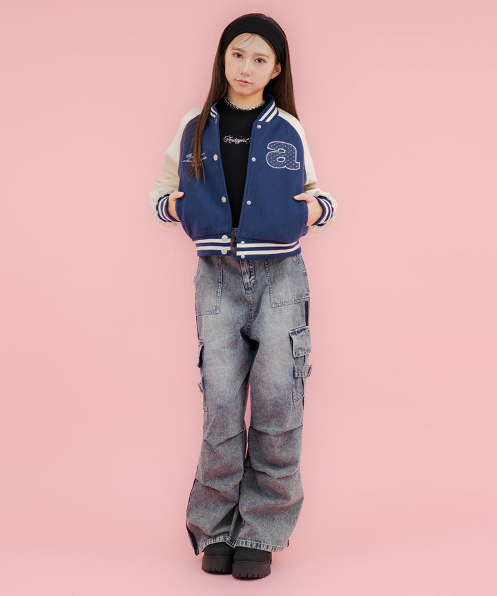 ネイビー/152cm(Sサイズ着用)
