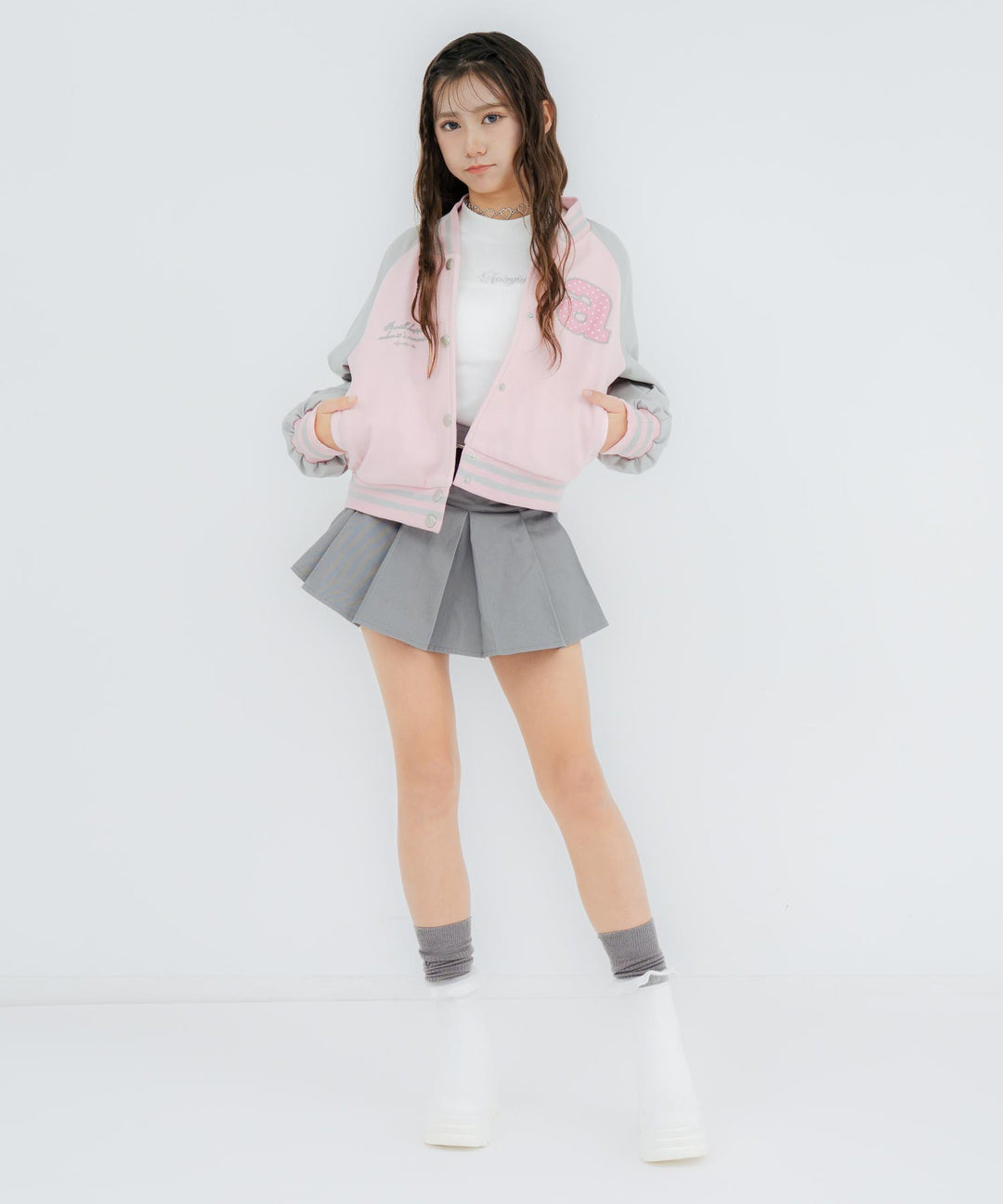 ピンク/152cm(Sサイズ着用)