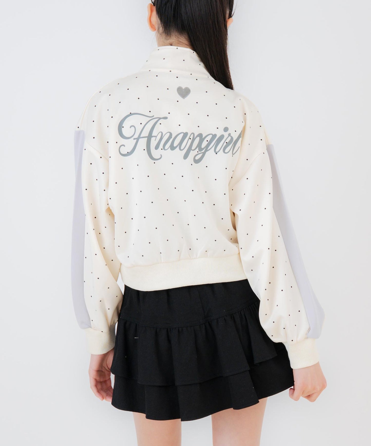 前シャーリング ダブルジップ ジャージ ブルゾン 915-7875