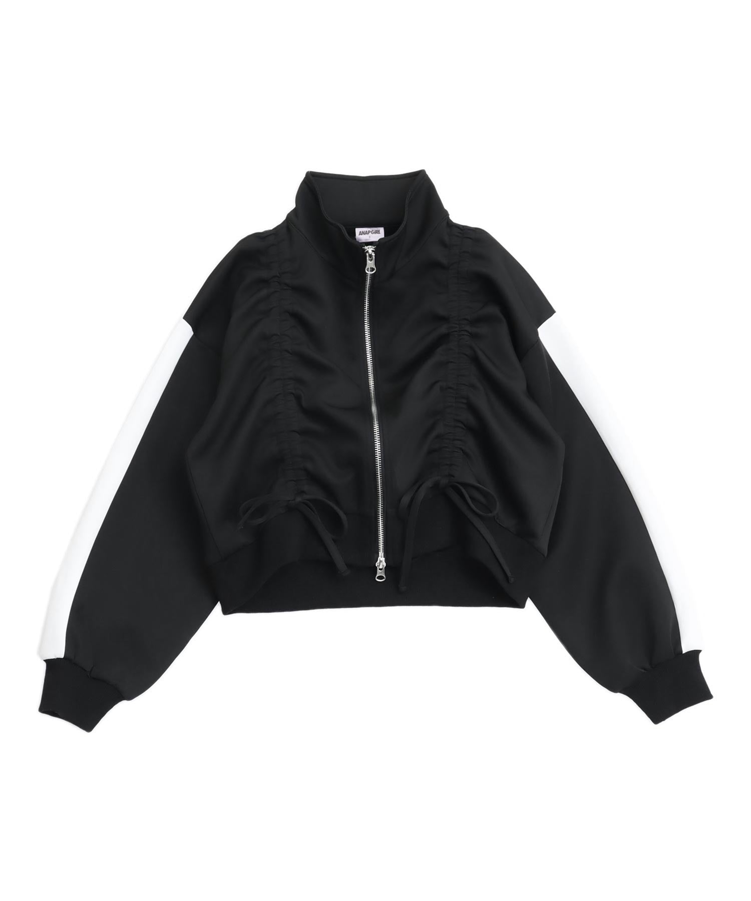 前シャーリング ダブルジップ ジャージ ブルゾン 915-7875 – ANAP