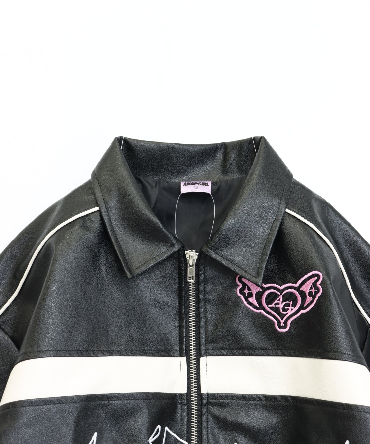 フェイクレザー ショート ジャケット 915-7876 – ANAP オンラインショップ