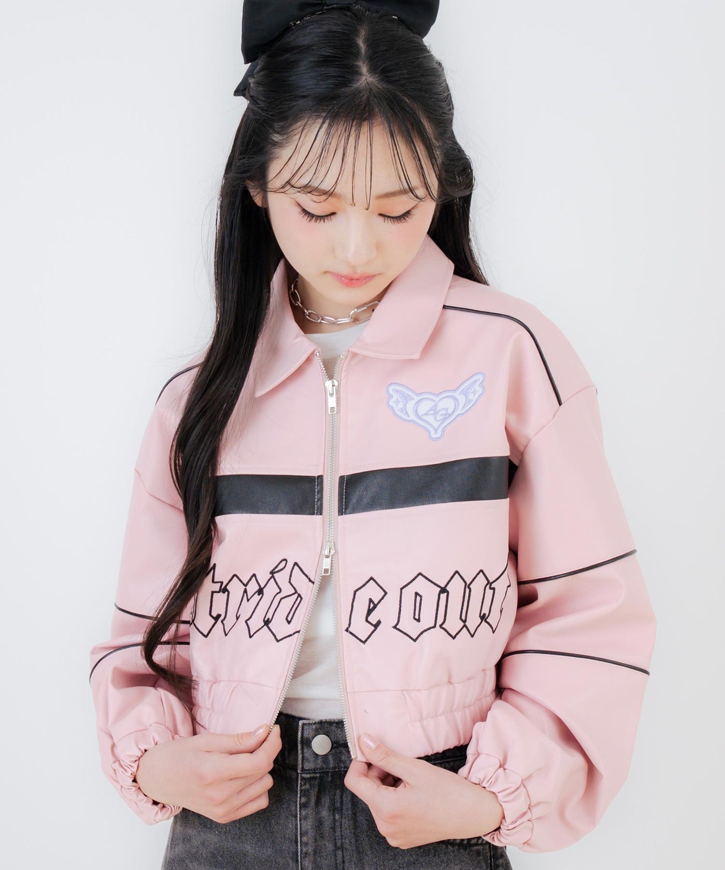 ピンク/150cm(Sサイズ着用)