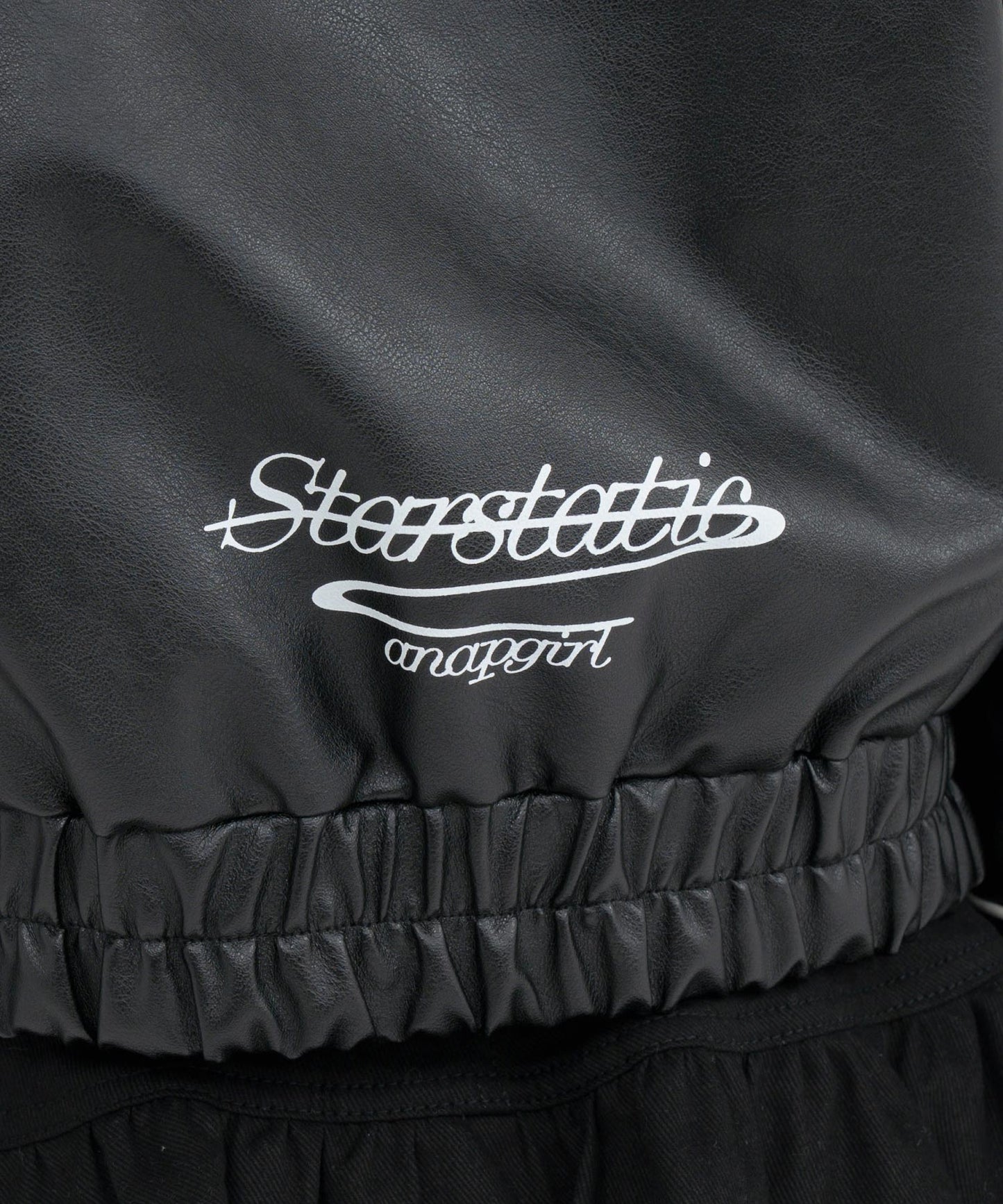 フェイクレザー ショート ジャケット 915-7876