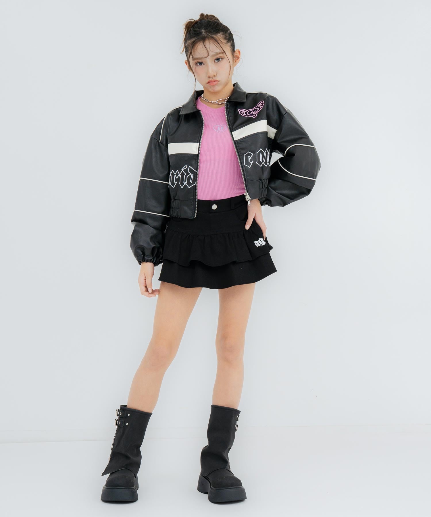 ブラック/152cm(Sサイズ着用)