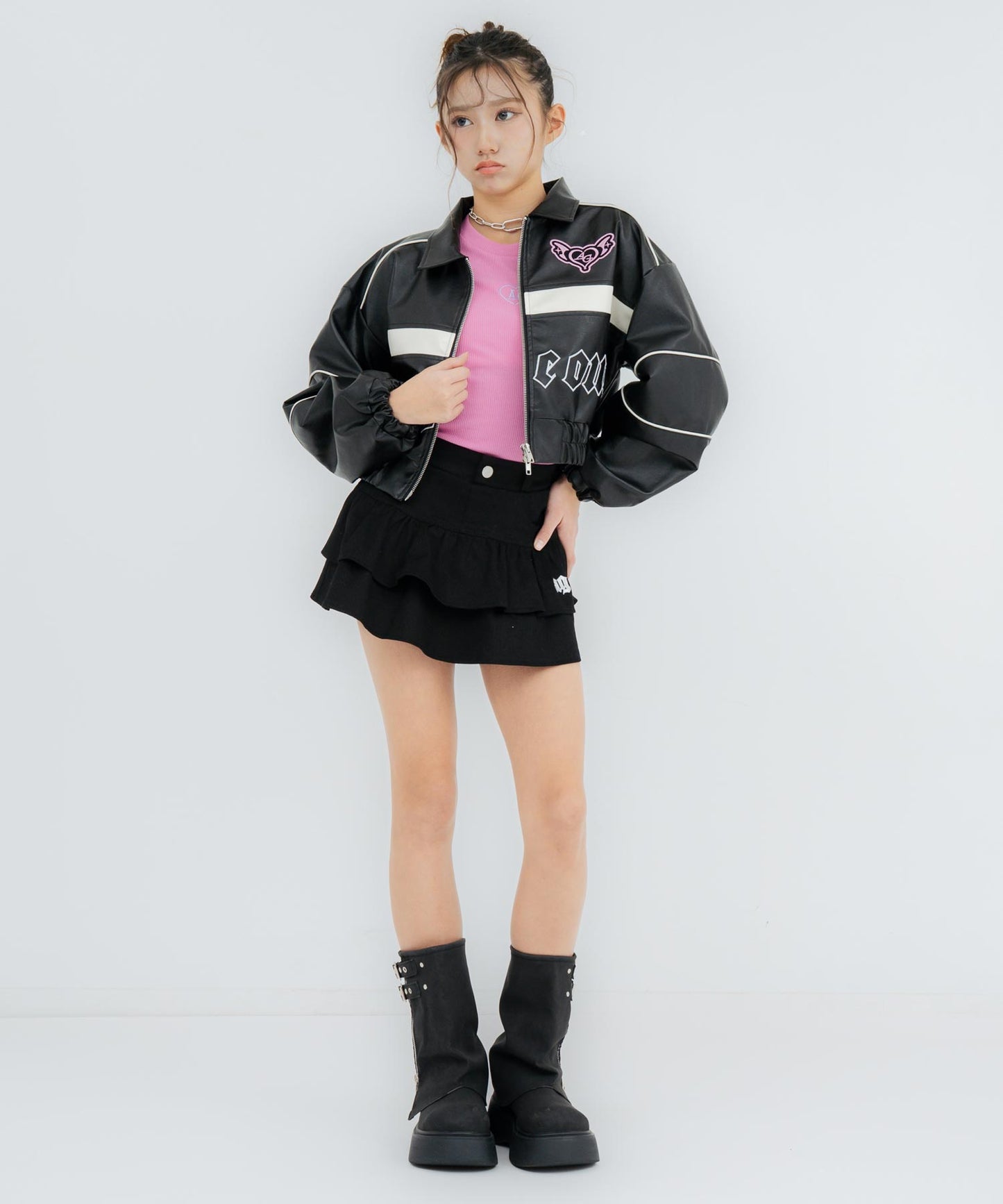 ブラック/152cm(Sサイズ着用)