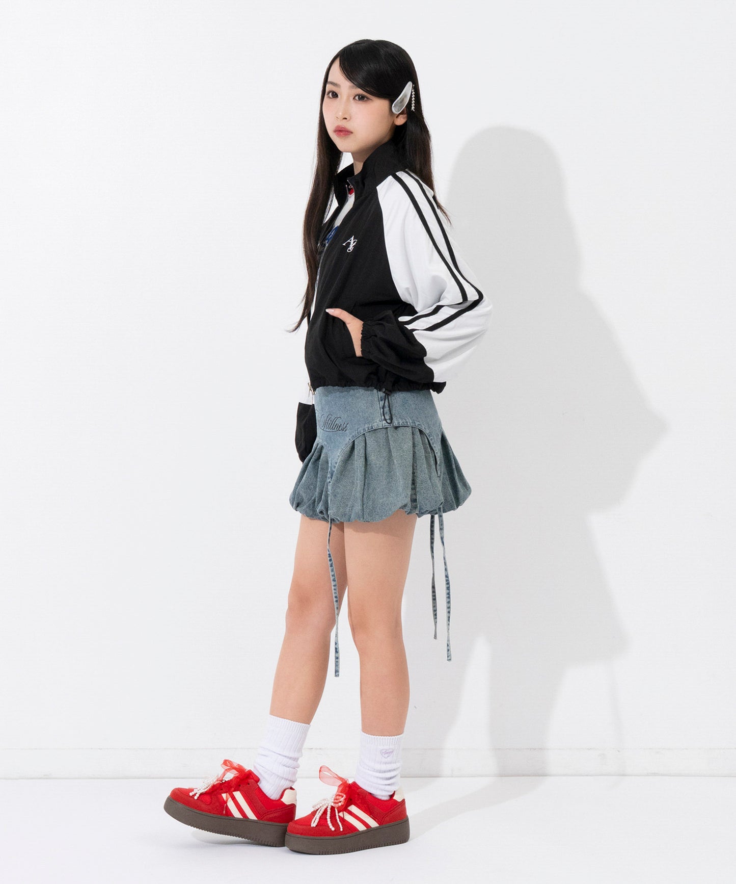 ブラック/150cm(Sサイズ着用)
