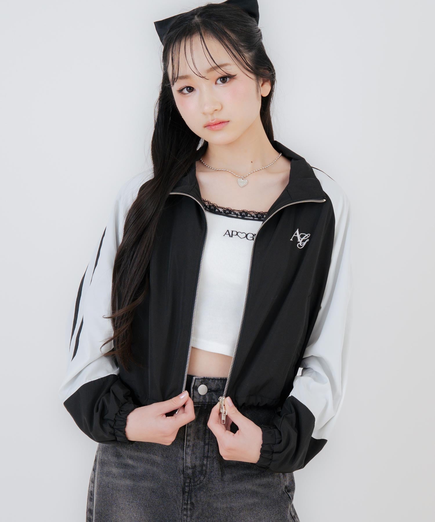 ブラック/150cm(Sサイズ着用)