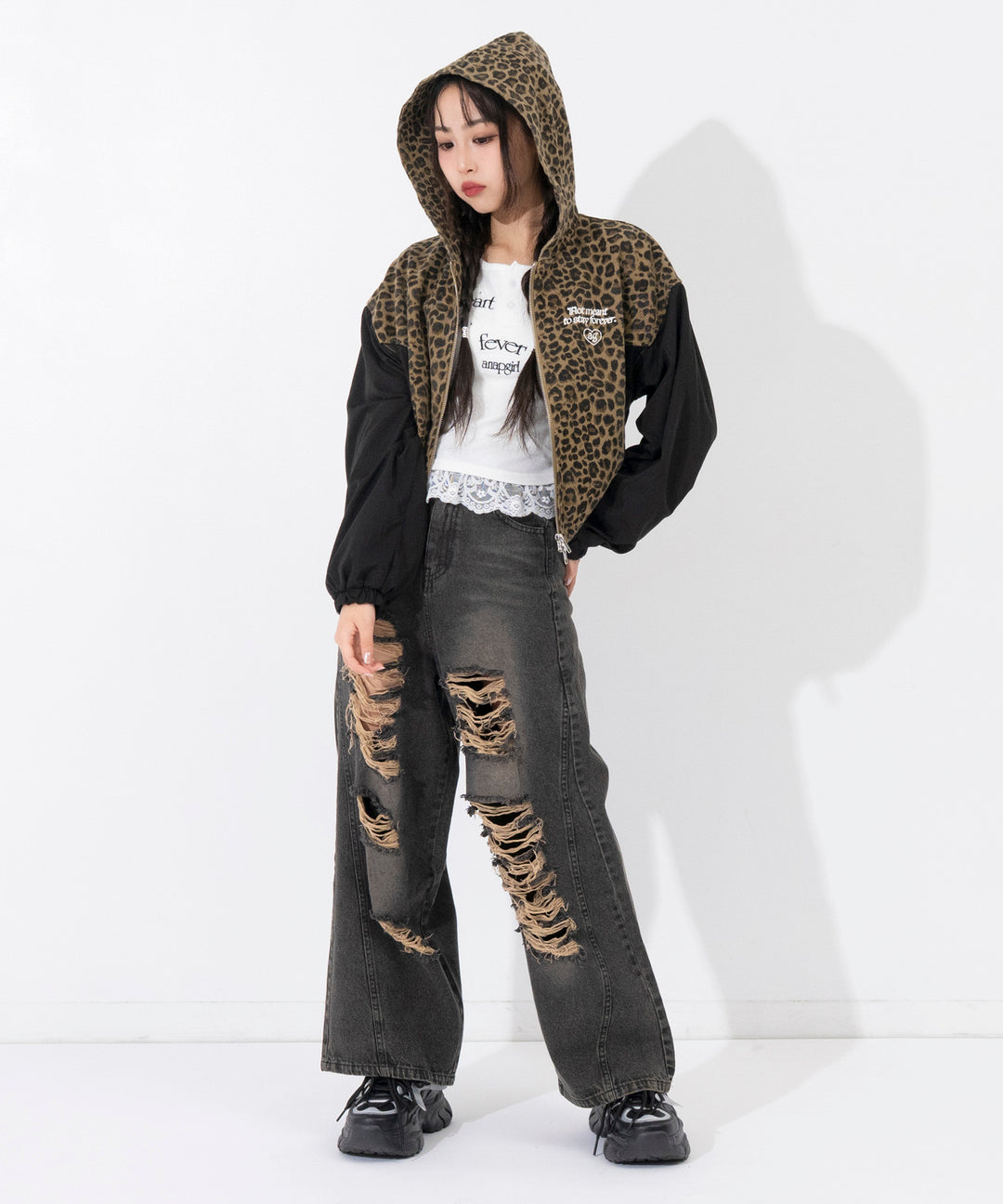 ベージュ/150cm(Sサイズ着用)