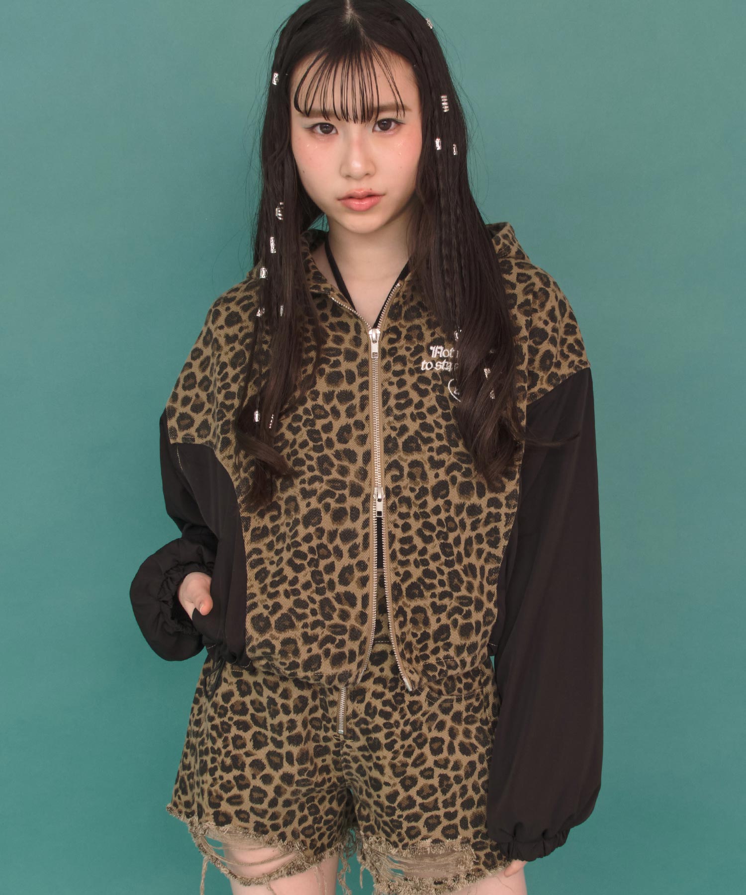 キリカエ 配色 ブルゾン 915-7889 – ANAP オンラインショップ