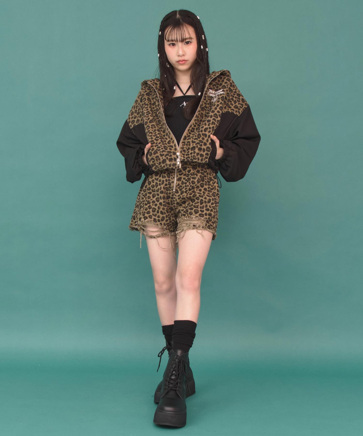 ベージュ/148cm(Sサイズ着用)