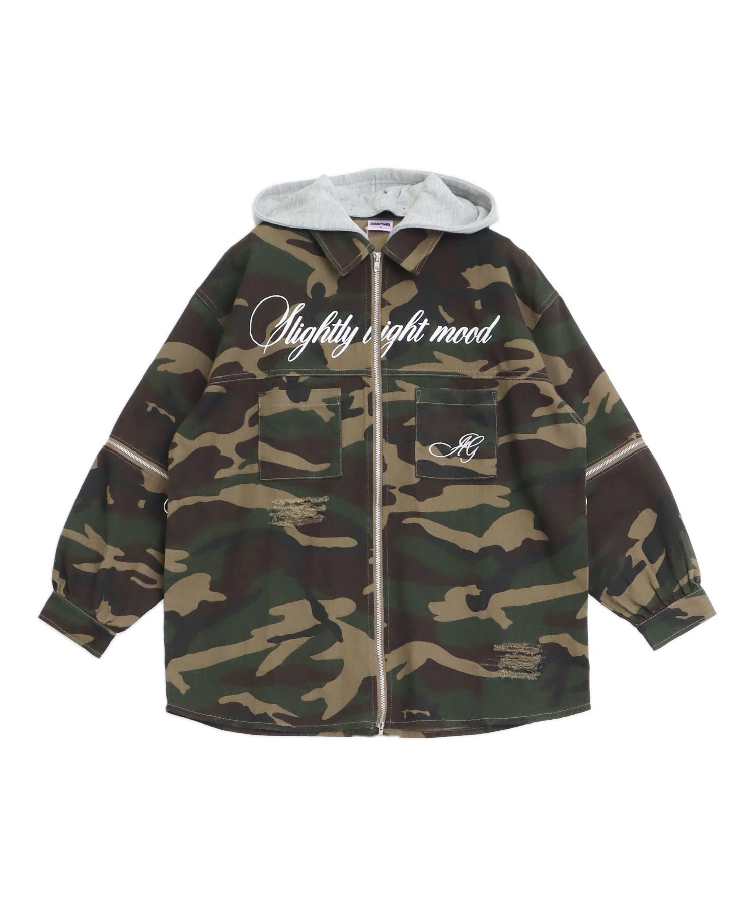 Dolce & Gabbanaフード付きジャケット ニワトリ柄個性派デザイン フード付 ダブルジップ ジャケット シャツ 915-7929 – ANAP オンライン