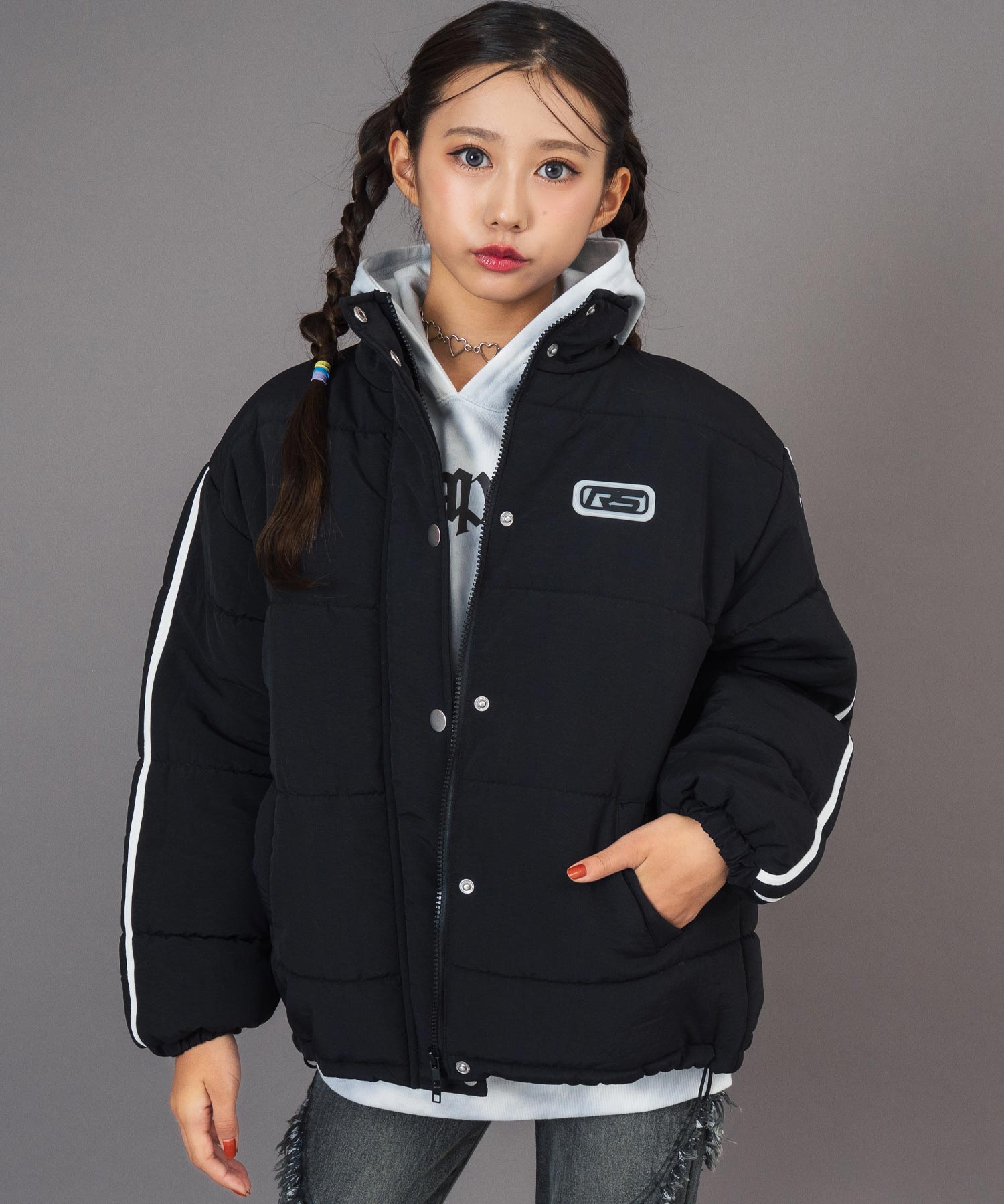 ブラック/152cm(Sサイズ着用)