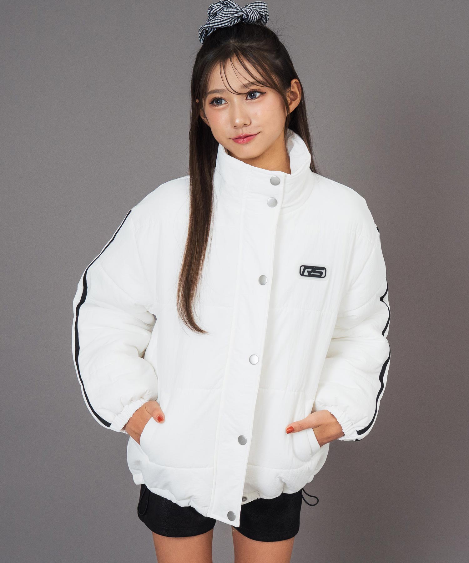 撥水加工 ANAPR＋S 袖 ライン 中綿 ブルゾン【ユニセックス】【キッズ