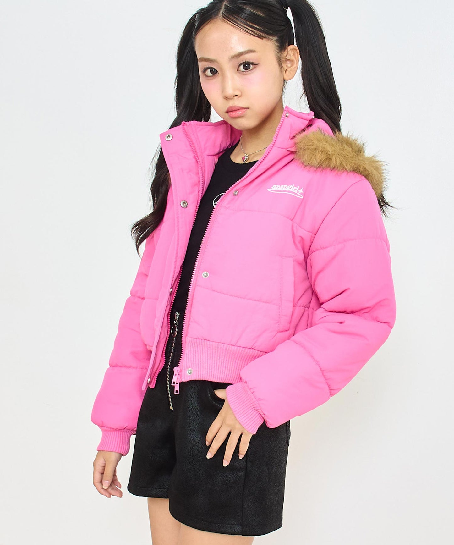 フード ファー 付 中綿 ブルゾン【キッズお揃い】 916-7782