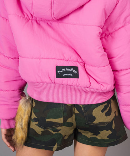 フード ファー 付 中綿 ブルゾン【キッズお揃い】 916-7782