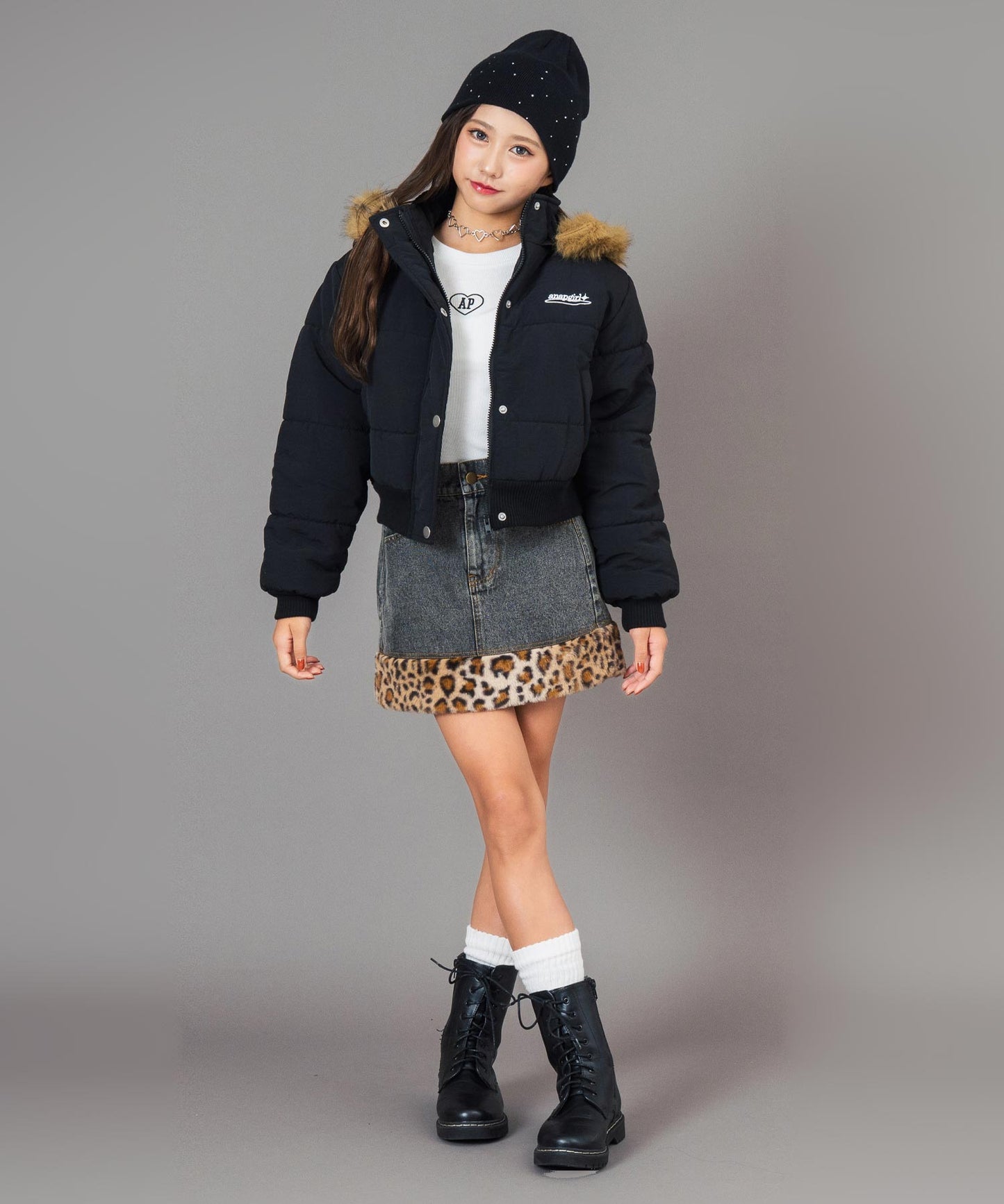 フード ファー 付 中綿 ブルゾン【キッズお揃い】 916-7782