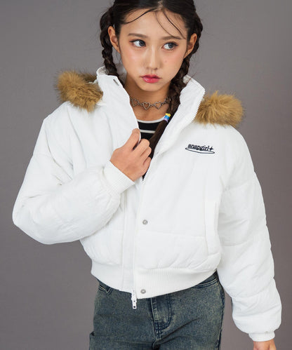 フード ファー 付 中綿 ブルゾン【キッズお揃い】 916-7782