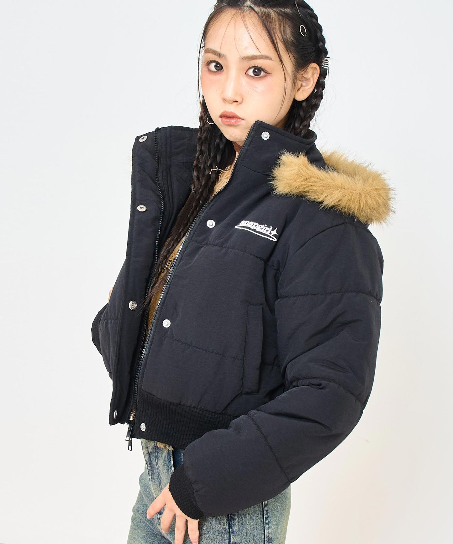 フード ファー 付 中綿 ブルゾン【キッズお揃い】 916-7782