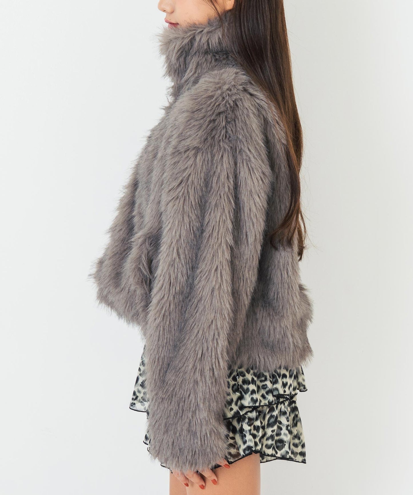 ダブル ジップ ファー ブルゾン 916-7783