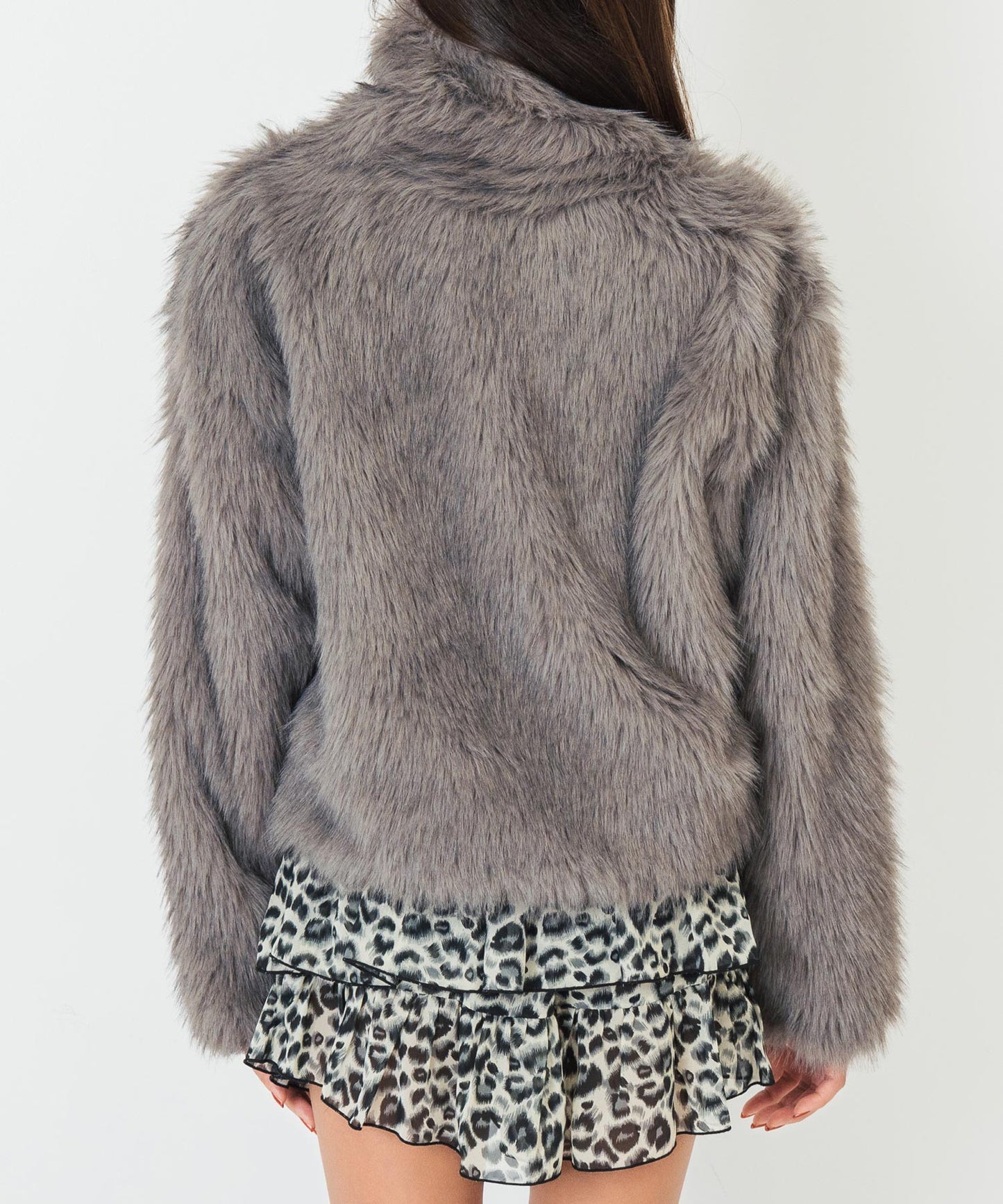 ダブル ジップ ファー ブルゾン 916-7783