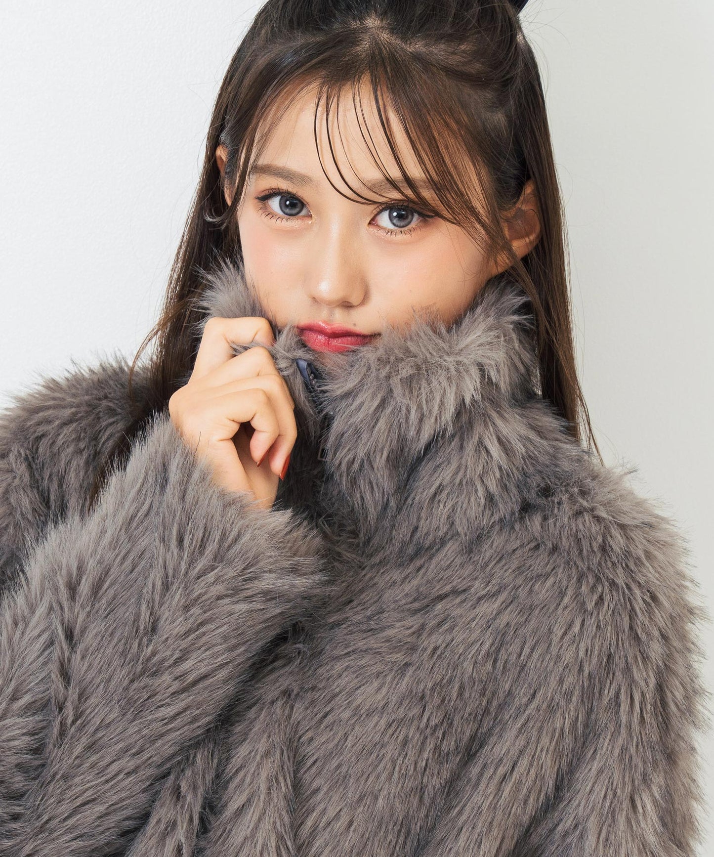 ダブル ジップ ファー ブルゾン 916-7783