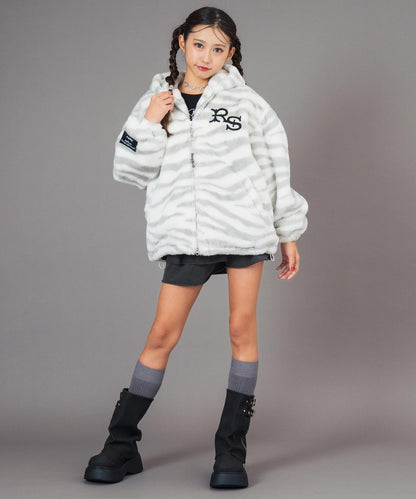 ANAPR＋S ネコ耳 フード ファー ブルゾン【ユニセックス】 【キッズお揃い】 916-7784