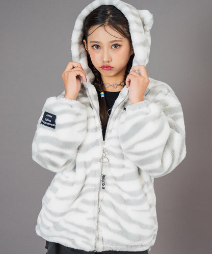 ANAPR＋S ネコ耳 フード ファー ブルゾン【ユニセックス】 【キッズお揃い】 916-7784