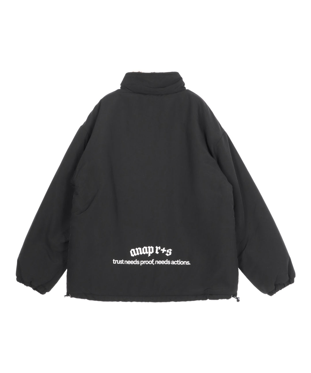 ANAPR＋S 撥水加工 リバーシブル ボア ブルゾン 【ユニセックス】【キッズお揃い】 916-7785