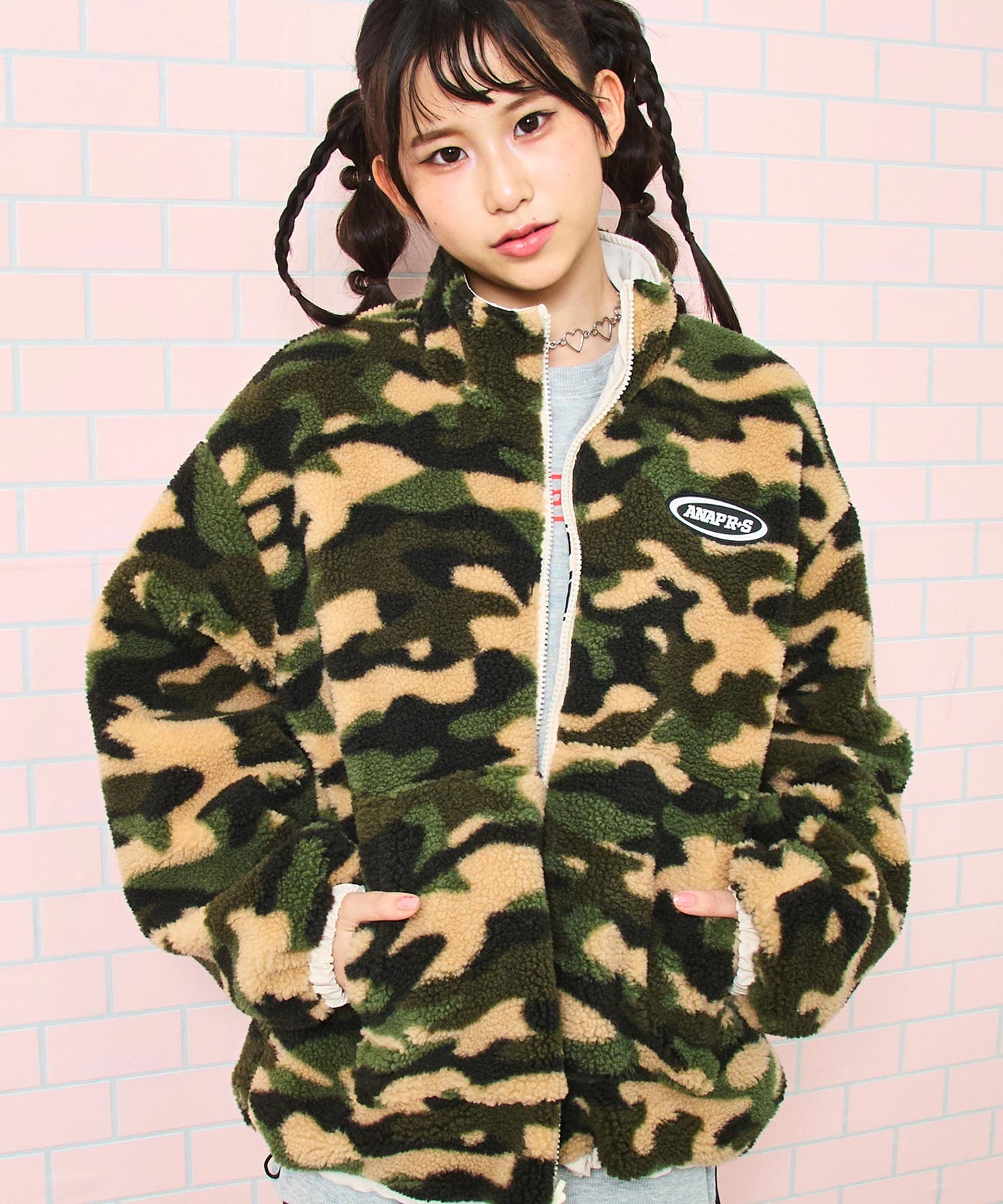 ベージュ/148cm(Sサイズ着用)