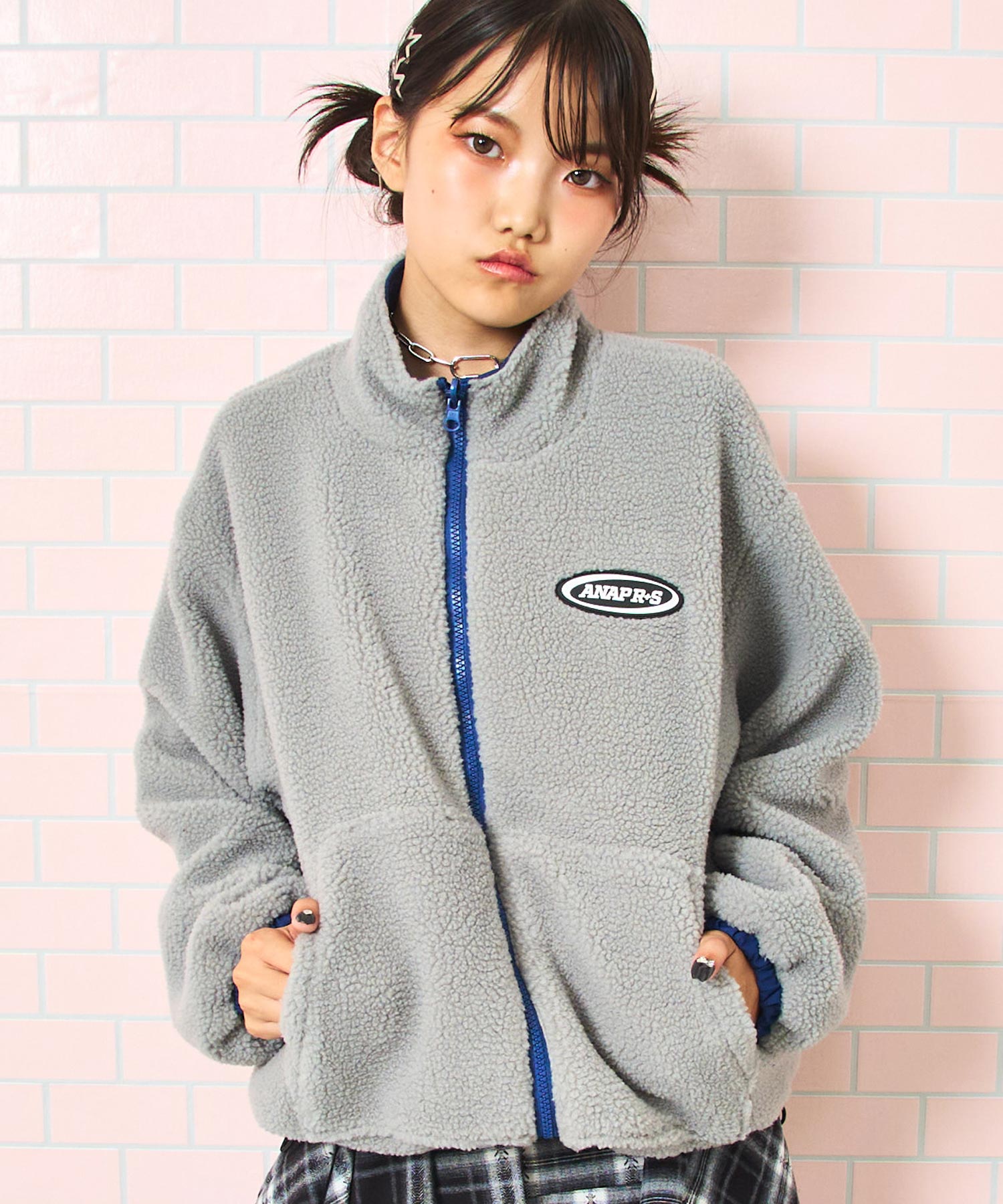 ネイビー/150cm(Sサイズ着用)