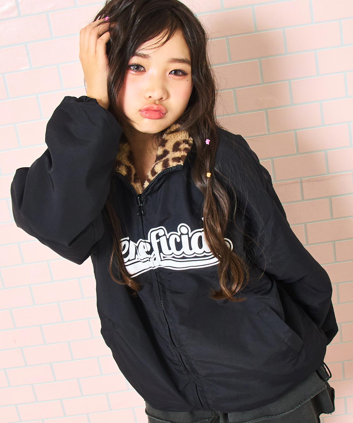 ブラック/143cm(XSサイズ着用)