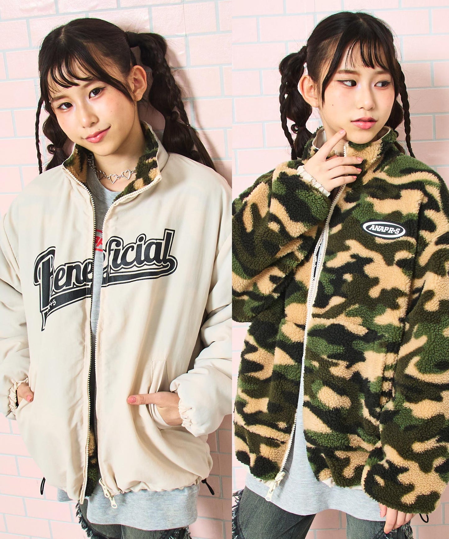 ベージュ/148cm(Sサイズ着用)