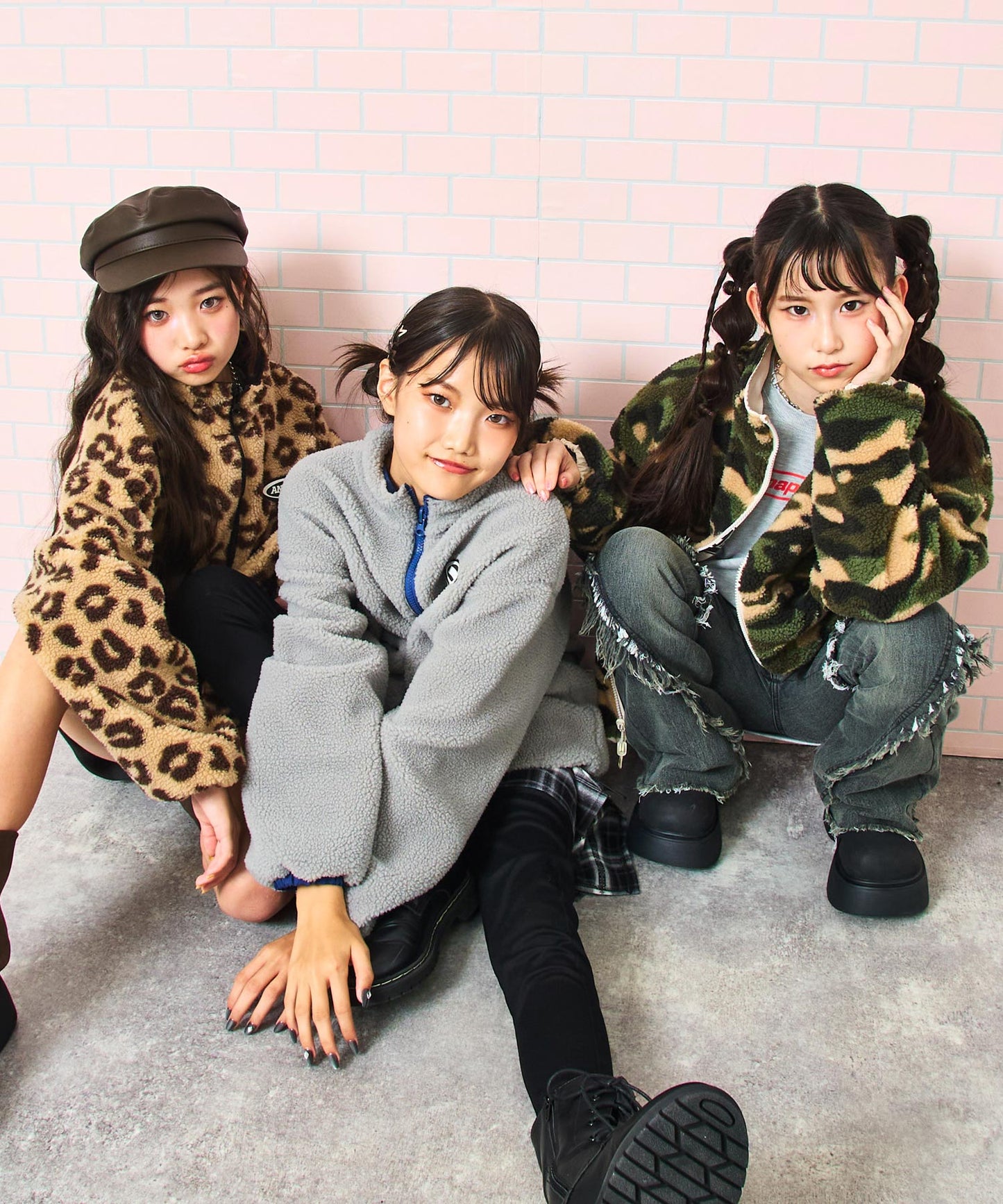 ANAPR＋S 撥水加工 リバーシブル ボア ブルゾン 【ユニセックス】【キッズお揃い】 916-7785